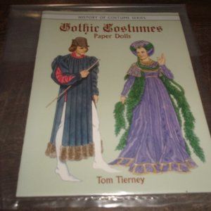 Tom Tierney paper dolls Gothic Costumes